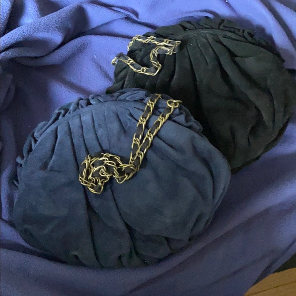 Black or Navy -Evening clutch by Tommy.